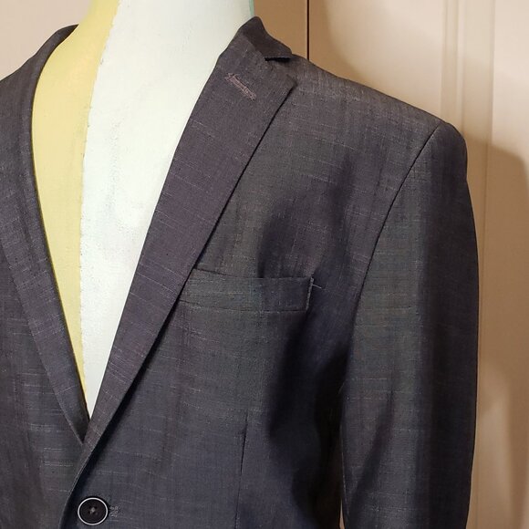 Calvin Klein - Gray Blazer - Size 16 kids - Picture 10 of 13